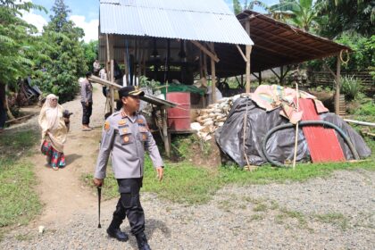 Kapolres Kotamobagu respons cepat keluhan warga dalam curhat Kamtibmas di Masjid Nurul Iman