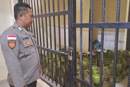 Polres Sitaro amankan puluhan tabung gas elpiji 3 kg di Pulau Siau