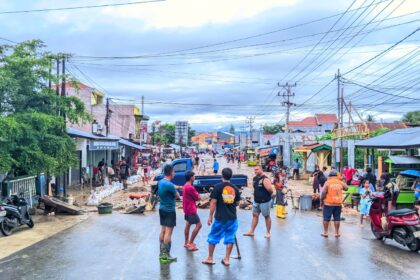 Ribuan warga terdampak banjir di Gorontalo, fasilitas umum dan pemukiman terendam air