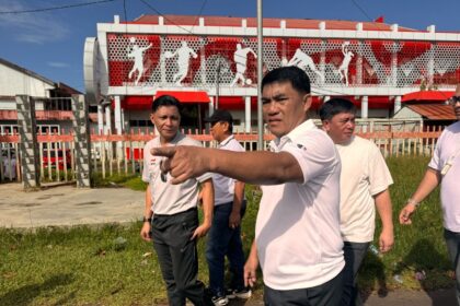 Tinjau kondisi Gedung KONI Sulut, Yulius Selvanus: Banyak venue yang harus kita perbaiki