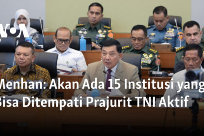 Akan Ada 15 Institusi yang Bisa Ditempati Prajurit TNI Aktif