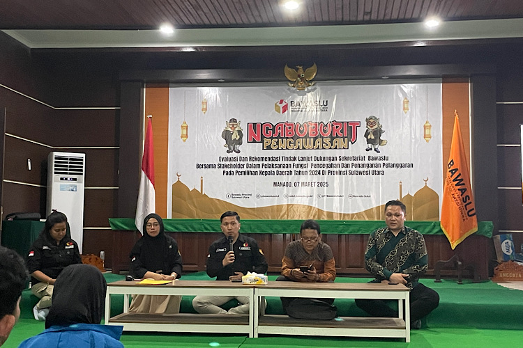 Bawaslu Sulut Gelar Ngabuburit Pengawasan