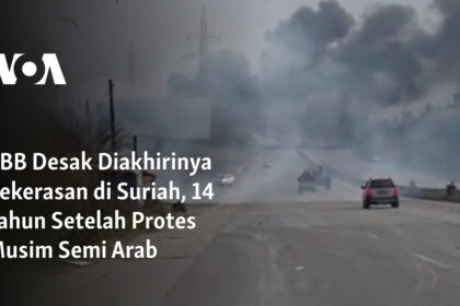 PBB Desak Diakhirinya Kekerasan di Suriah, 14 Tahun Setelah Protes Pecah di Negara-negara Arab