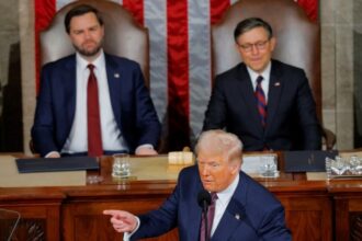 Reaksi Anggota Kongres Amerika Serikat terhadap Pidato Trump Beragam Tergantung Partai