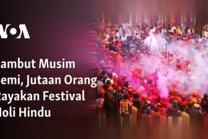 Sambut Musim Semi, Jutaan Orang Rayakan Festival Holi Hindu