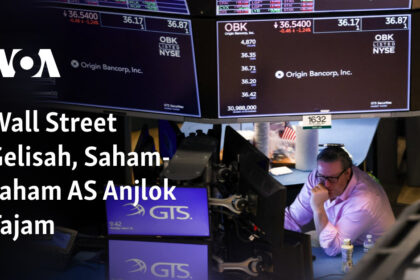 Wall Street Gelisah, Saham-saham AS Anjlok Tajam