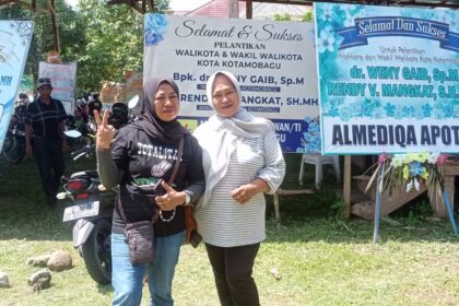 Tiba di Kotamobagu, relawan berharap The Winner bisa penuhi janji kampanye