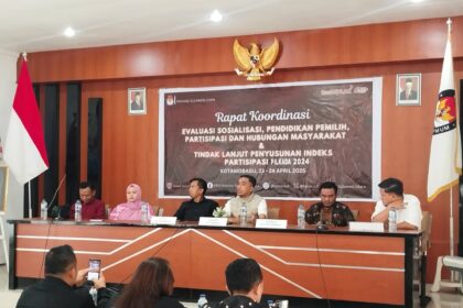 KPU Sulut gelar Rakor Sosdiklih Parmas, Awaludin Umbola: Untuk mengukur kinerja