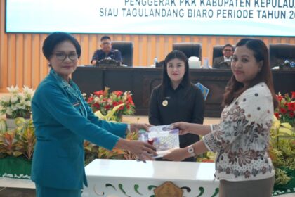 TP-PKK Sitaro resmi dilantik, siap perkuat pembangunan berbasis keluarga