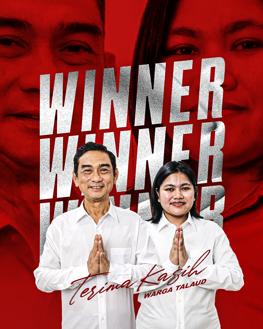 Paslon WT-AGB Tetap Jadi Pemenang Pilkada Talaud