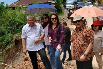On The Spot di Bolmong Raya, Pansus LKPJ Dapati Perbaikan Ruas Jalan Provinsi di Boltim Tidak Maksimal
