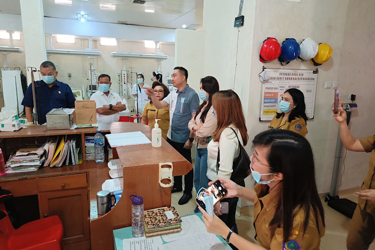 Nick Lomban Pimpin Pansus LKPJ Kunjungan ke RS Noongan, Dapati Insfrastruktur Memprihatinkan