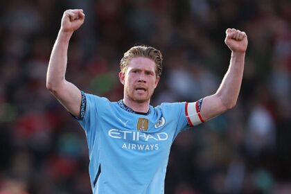 Kevin De Bruyne akan meninggalkan Manchester City pada akhir musim ini.