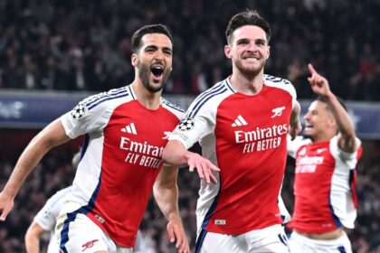 Liga Champions: Arsenal mencetak gol sensasional melawan Real Madrid