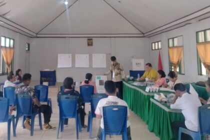 Pemungutan suara ulang Pilkada Talaud berlangsung aman dan tertib, hitung sementara WT-AGB raih suara terbanyak