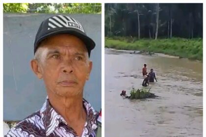 Diduga terseret arus sungai, Warga Desa Lolayan belum ditemukan