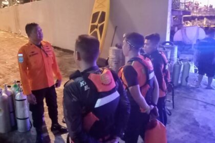 Pemancing tenggelam di pantai Manado, Tim SAR lakukan pencarian intensif