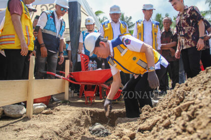 Wagub Sulut letakkan batu pertama kawasan perumahan di Bolsel