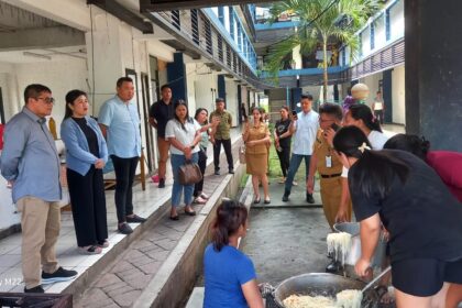 Janji Bupati dan Wabup Sitaro kala bertatapan langsung dengan pengungsi Pulau Ruang di Rusunawa Bitung
