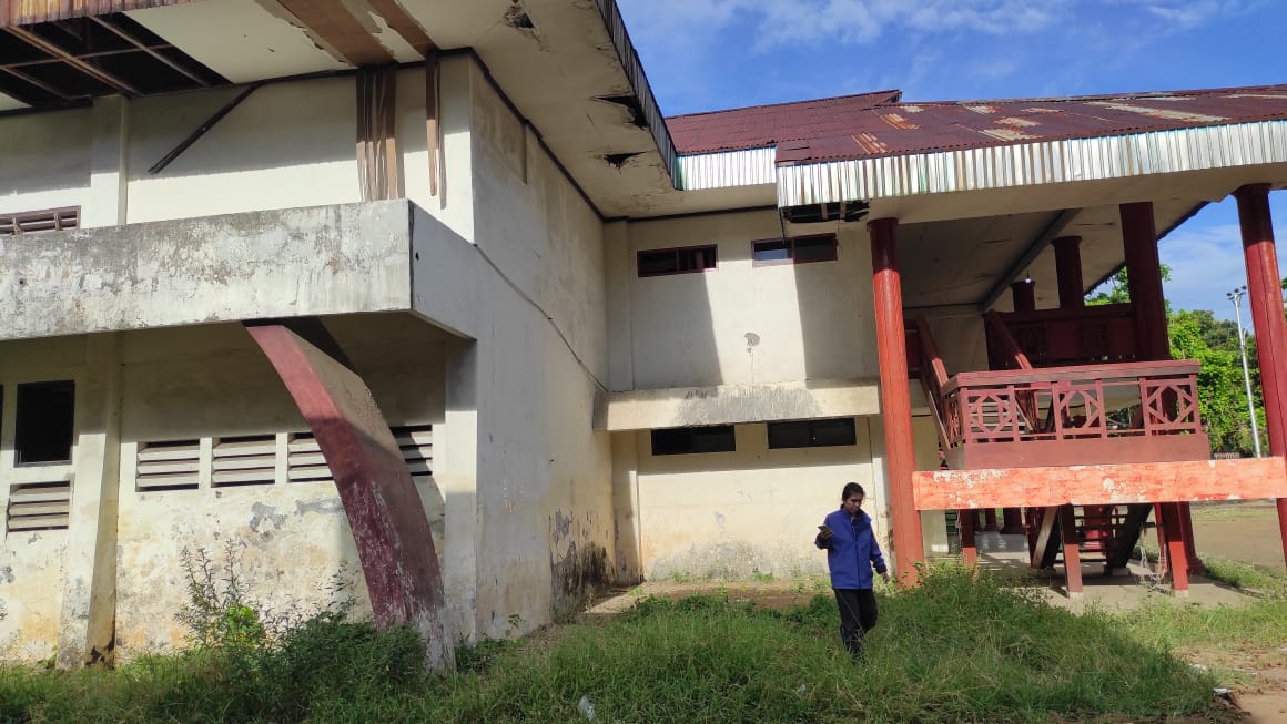 Gedung Pingkan Matindas terbengkalai, pusat budaya Sulut kini tinggal kenangan