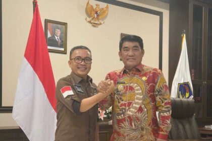 Senator SBANL Bertemu Gubernur Yulius Selvanus, Ini yang Dibahas