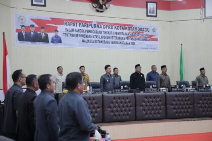 Wawali Rendy Mangkat hadiri Rapat Paripurna DPRD terkait Rekomendasi LKPJ Tahun 2024