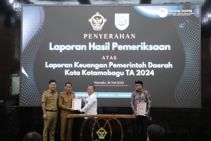 Konsistensi Kota Kotamobagu dalam pengelolaan keuangan raih Opini WTP ke-12