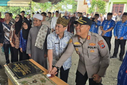 Momen silaturahmi dan peresmian masjid, Wali Kota kunjungi Kobo Kecil