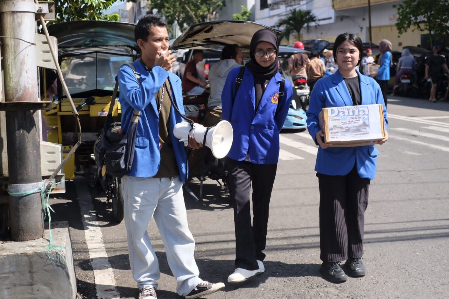 BEM UDK galang donasi untuk korban banjir bandang di Desa Togid Boltim