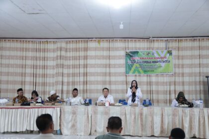 Pemdes Bilalang Satu gelar musyawarah pembentukan Koperasi Merah Putih