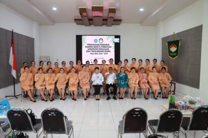 DWP dikukuhkan serentak, Pemkab Sitaro tekankan peran strategis perempuan dalam pembangunan daerah