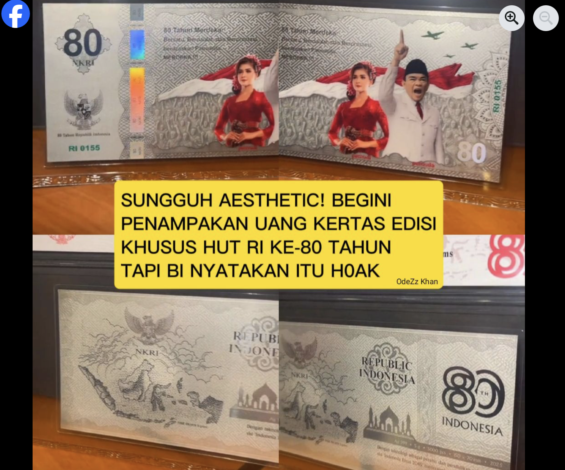 80 Ribu Rupiah (CEK FAKTA) : Bank Indonesia Terbitkan Uang Rupiah Edisi 80 Tahun ...