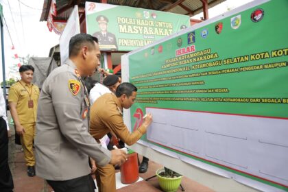 Kelurahan Mongondow jadi Kampung Bebas Narkoba, Weny Gaib: Ini bukan sekadar simbol