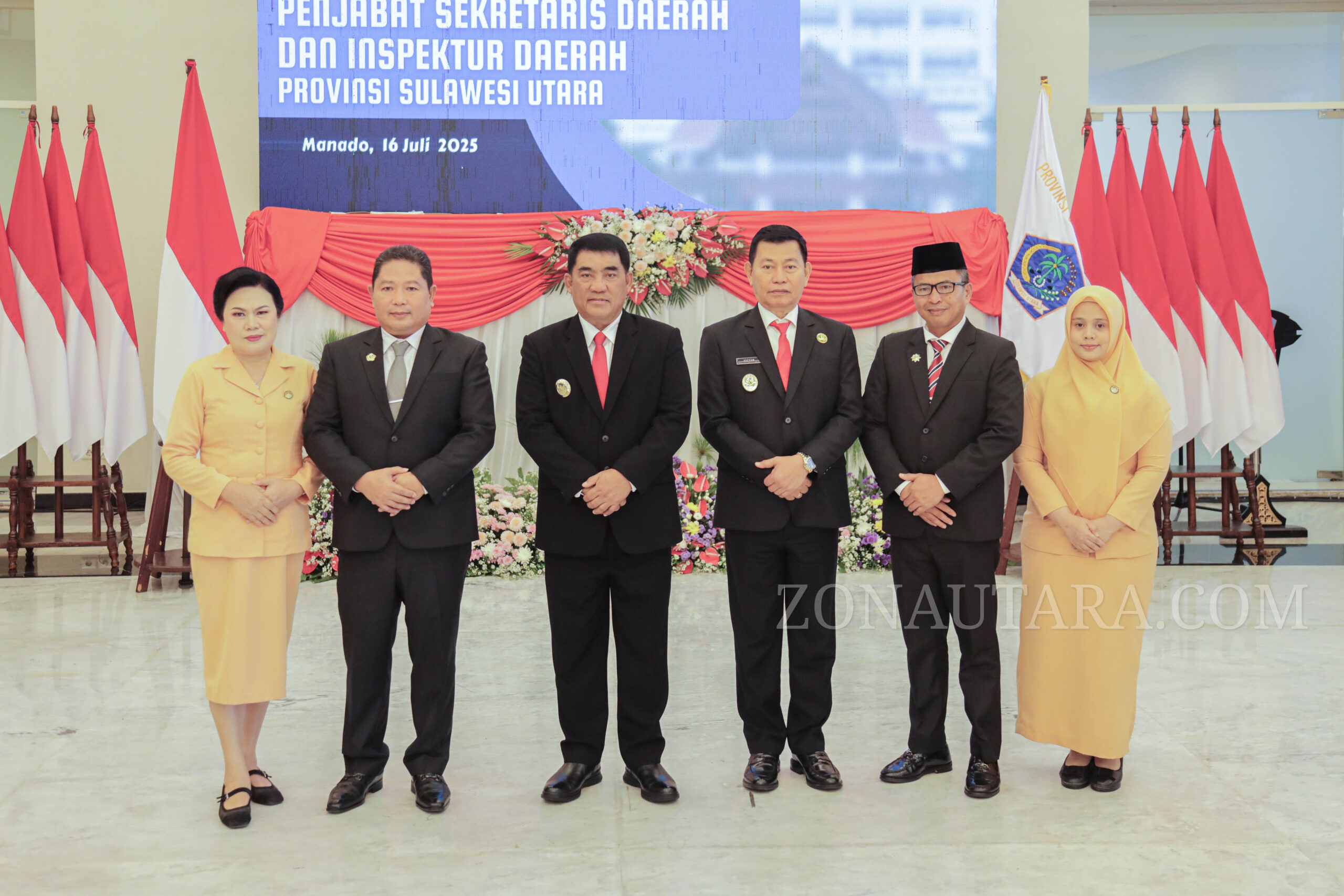FOTO: Gubernur Sulut lantik Pj Sekprov dan Kepala Inspektorat Daerah
