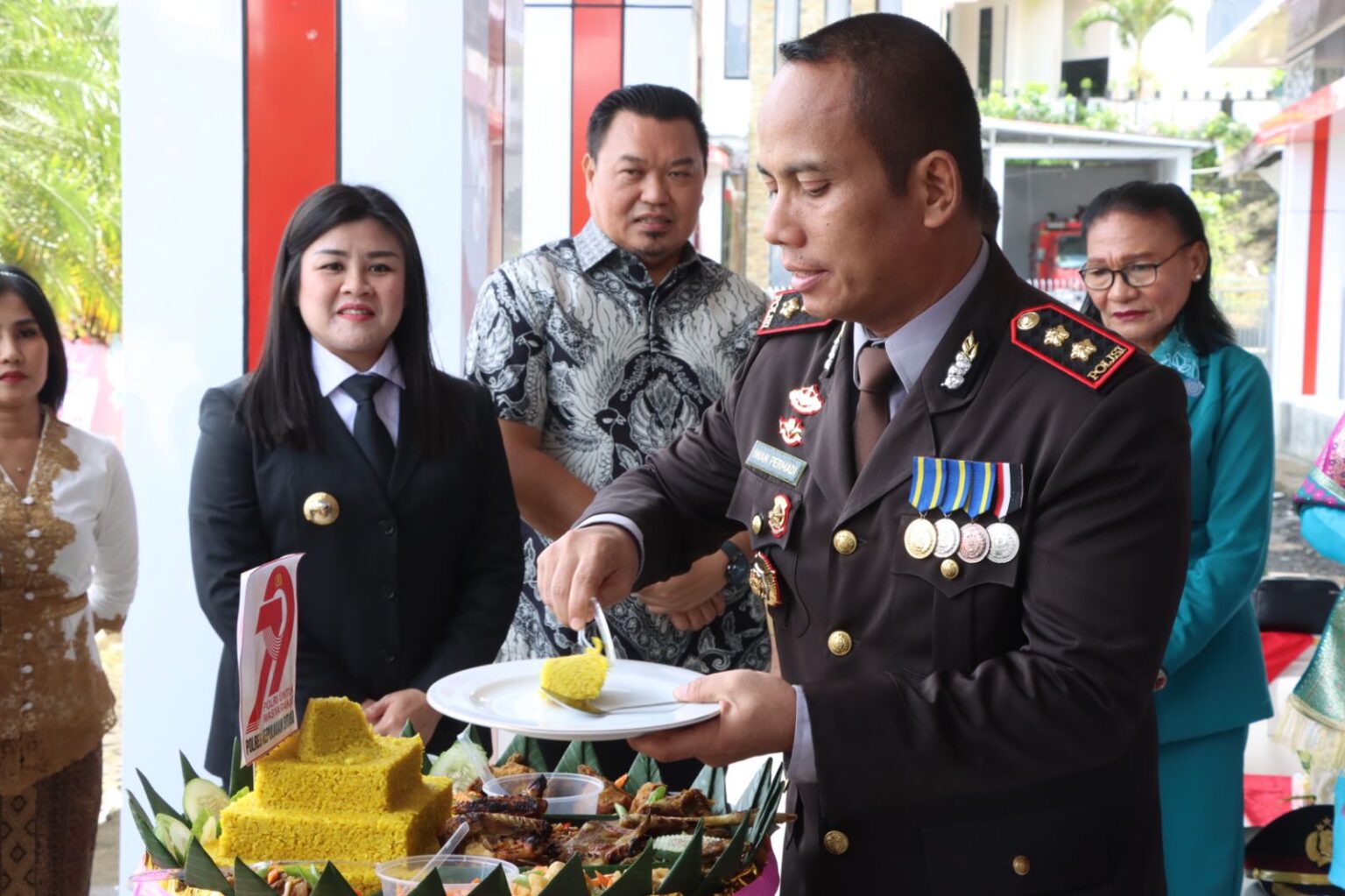 Sinergi Pemkab dan Polres Sitaro kian erat di Hari Bhayangkara ke-79