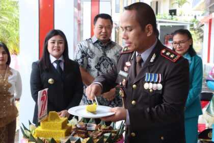 Sinergi Pemkab dan Polres Sitaro kian erat di Hari Bhayangkara ke-79