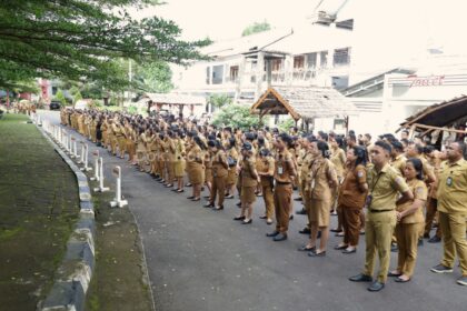 Tegaskan soal disiplin dan atribut ASN, Bupati Sitaro sentil pejabat tak taat aturan