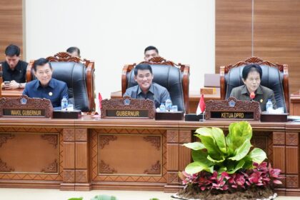 Hadiri paripurna pertanggungjawaban APBD Sulut, Yulius: Ke depan banyak tantangan yang bersifat dinamis