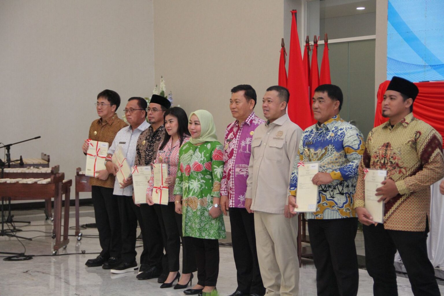 Bupati Sitaro hadiri Kunker Menteri ATR/BPN ke Sulut