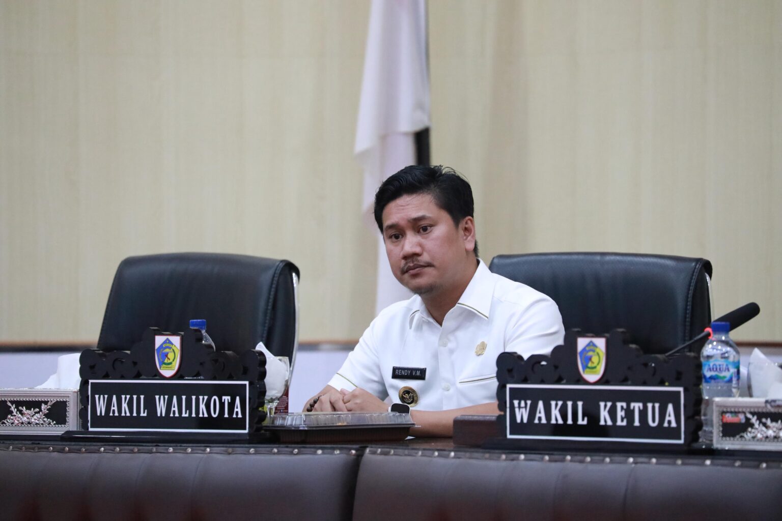 Wakil Wali Kota Kotamobagu, Rendy Virgiawan Mangkat.