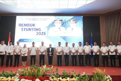 Wakil Wali Kota Kotamobagu, Rendy Virgiawan Mangkat turut serta dalam Rembuk Stunting Tingkat Provinsi Sulawesi Utara, Rabu (16/7/2025) di Manado.