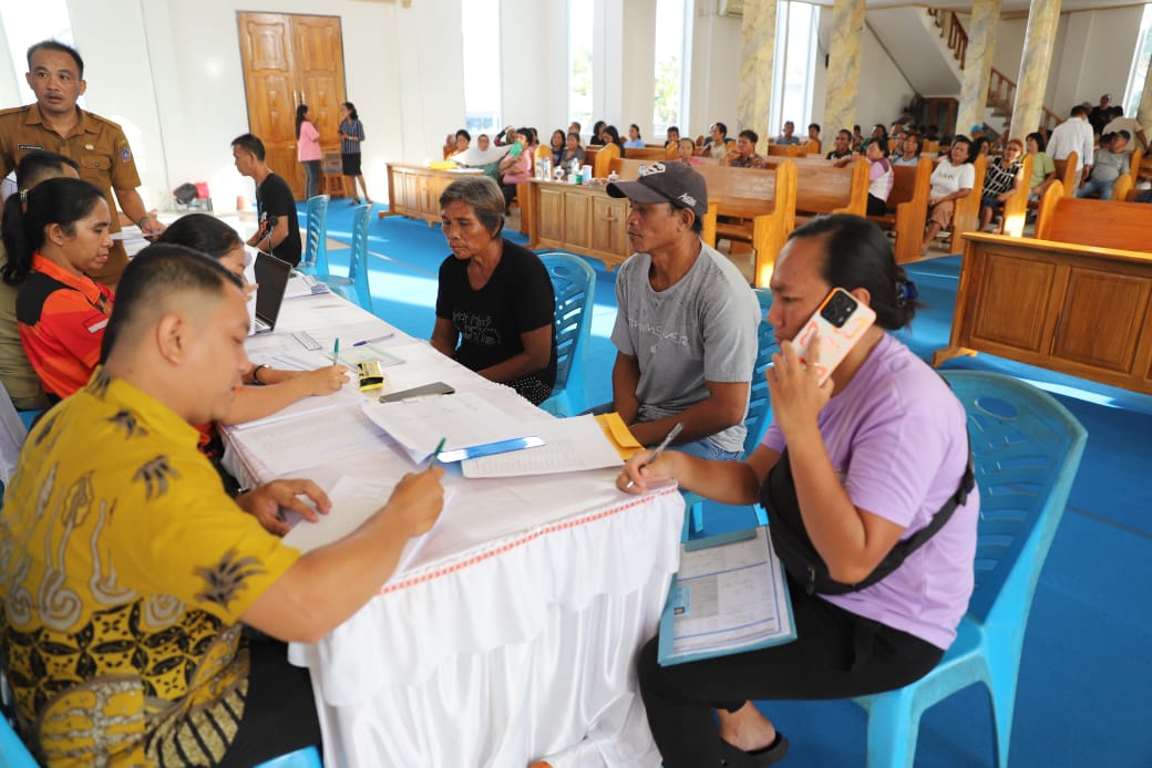 Tanggapi keluhan warga, BPBD Sitaro jelaskan mekanisme bantuan stimulan pascabencana Gunungapi Ruang