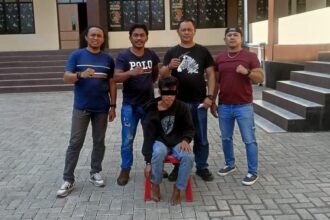 Tersangka penikaman di depan Kios Petot ditangkap Tim Resmob Polres Kotamobagu