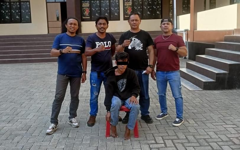 Tersangka penikaman di depan Kios Petot ditangkap Tim Resmob Polres Kotamobagu