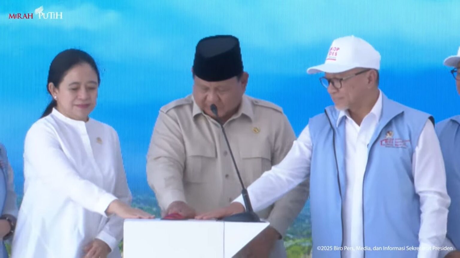 Wali Kota Kotamobagu ikuti peluncuran nasional Koperasi Merah Putih oleh Presiden Prabowo