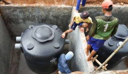 Dinas PUPR Kotamobagu bangun sanitasi tangki septik untuk dua desa dan empat kelurahan di tahun 2025