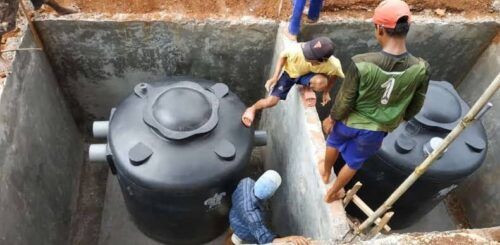 Dinas PUPR Kotamobagu bangun sanitasi tangki septik untuk dua desa dan empat kelurahan di tahun 2025