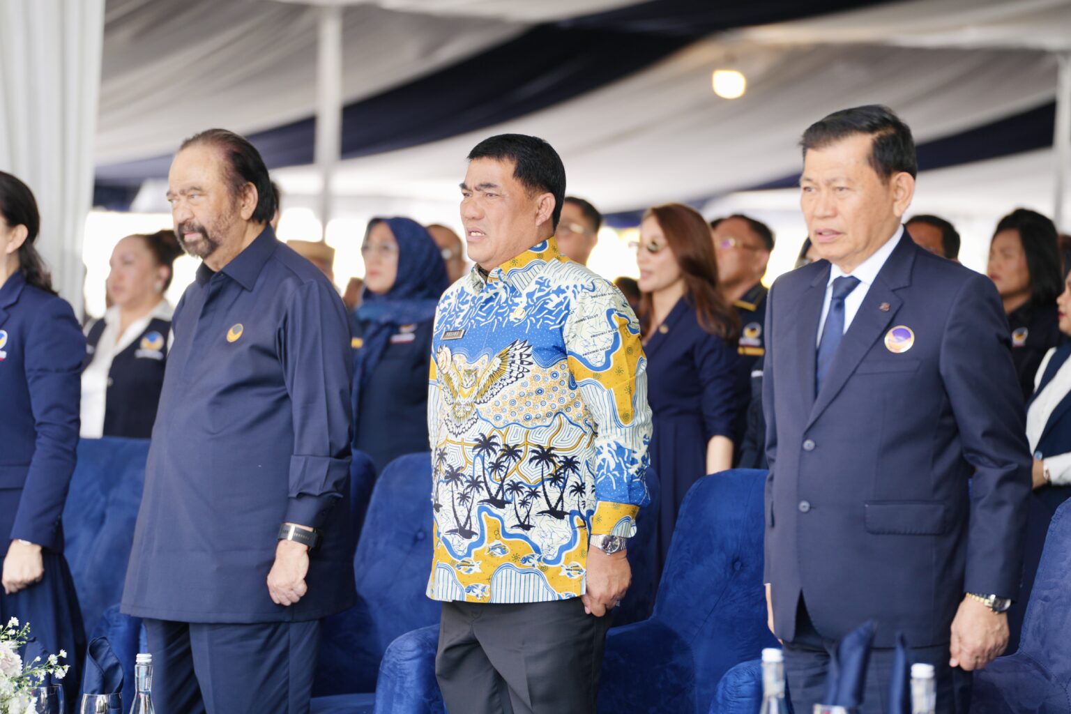 Hadiri Rakerda NasDem, Yulius Selvanus apresiasi dan titip aspirasi kepada Surya Paloh