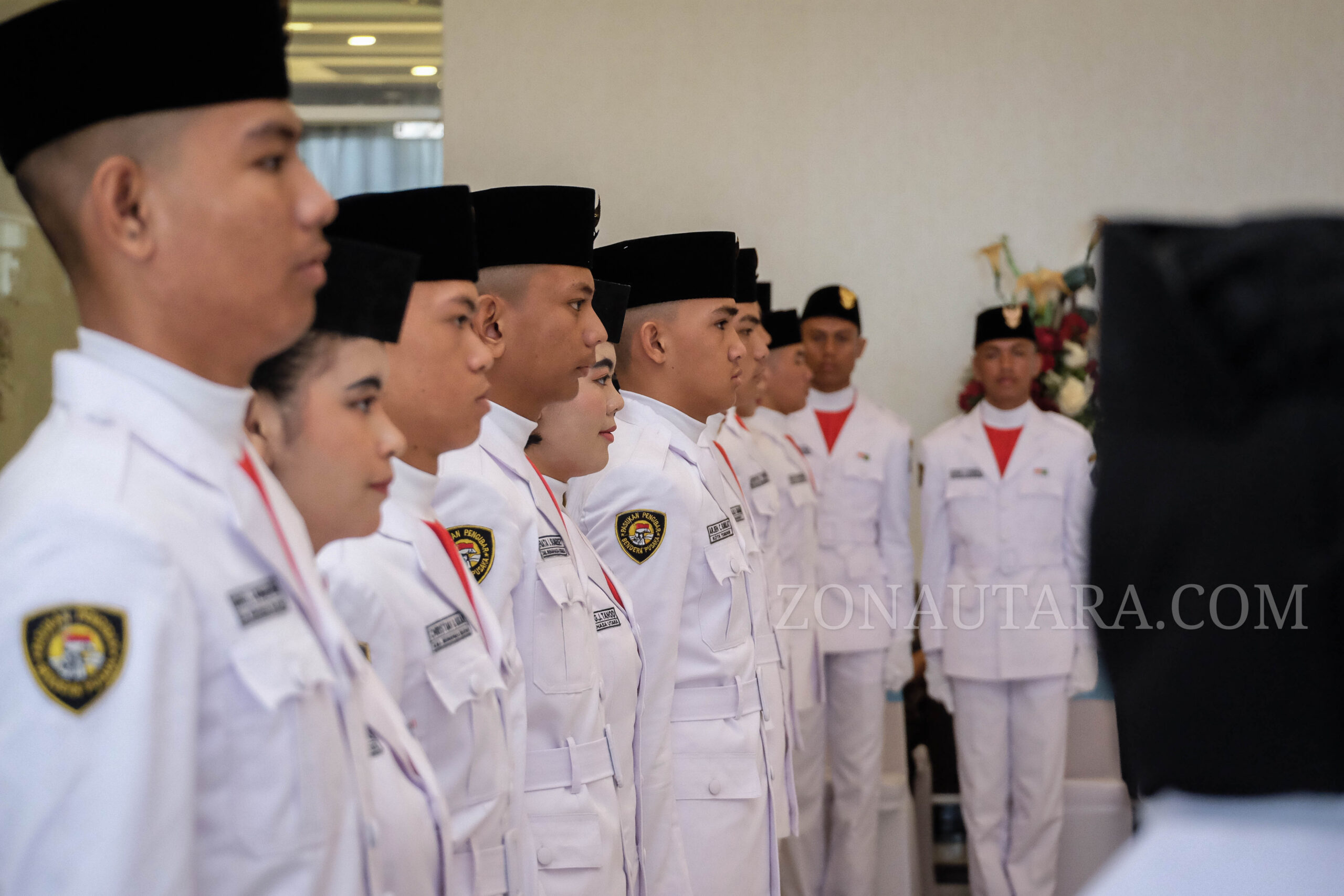 FOTO: Pengukuhan anggota Paskibraka Provinsi Sulut