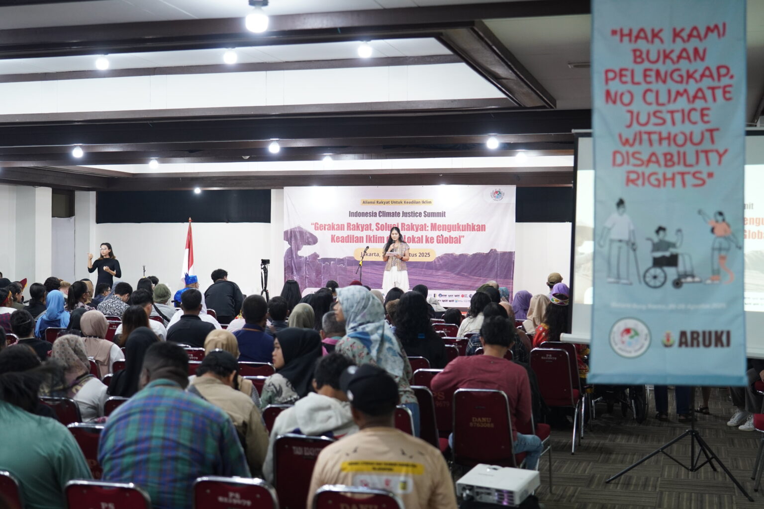 ICJS 2025 resmi dibuka: Kelompok rentan serukan keadilan iklim, desak negara bertindak konkret